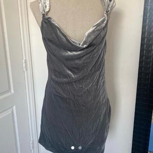 Handmade Velvet Mini Dress